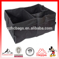 Car Trunk Organizer Collapsible Bag Storage Black Folding in the car trunk